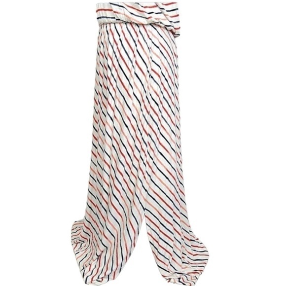 Maurices Americana Stripe Macrame Back Maxi Dress - Picture 3 of 6